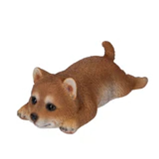 Shiba Inu 16325 Dog Fridge Magnet Figurine Cold Cast Resin 5.1" L