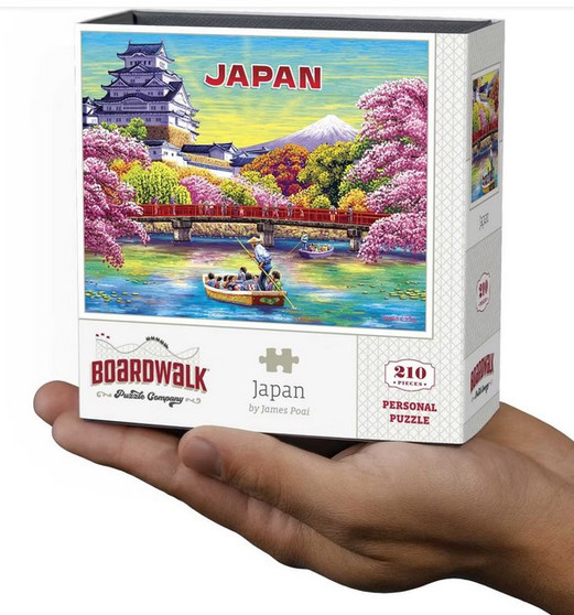 Japan 90586 210 Piece Personal Mini Jigsaw Puzzle 9 x 11" Dowdle Boardwalk