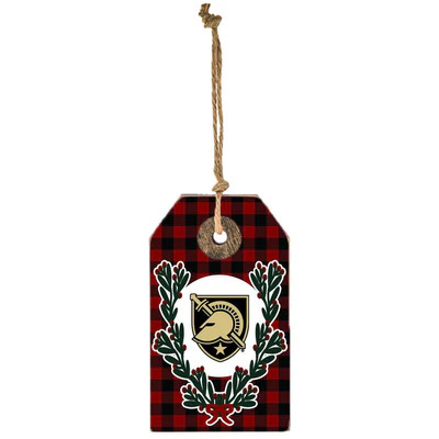 Army Black Knights NCAA 2728 Gift Tag Ornament Wood 2 x 3.5"