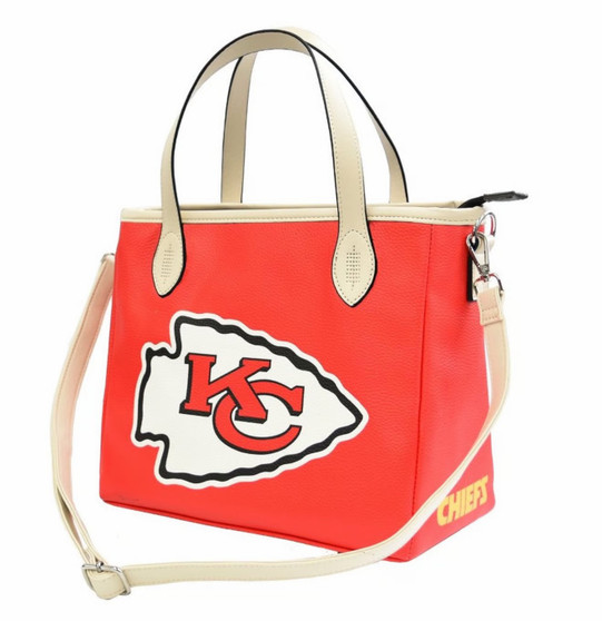Kansas City Chiefs NFL 300134 Victory Tote Purse Bag 12" L