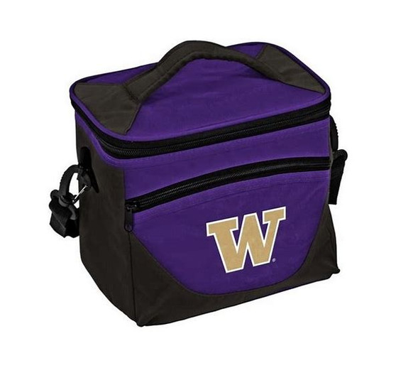 University of Washington Huskies NCAA 625 Insulated Lunch Box 24 Can Cooler Bag Purple
