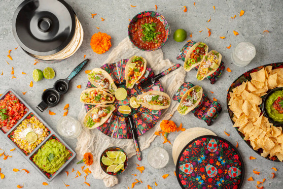Day of the Dead Taco Party Serveware