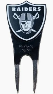 Las Vegas Raiders Shaped Divot Tool