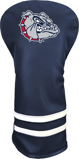 Gonzaga Bulldogs NCAA Large Logo Vintage Driver Golf Club Head Cover