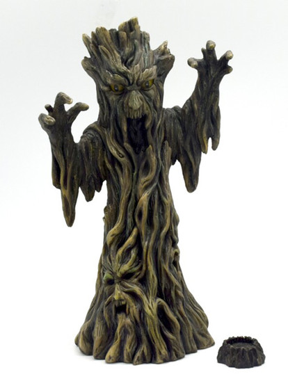 Scary Tree 2712 Cold Cast Resin Stick Cone Incense Burner 11.5" H