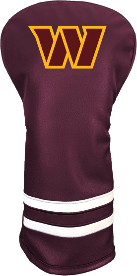 Washington Commanders NFL Large Logo Vintage Driver Golf Club Head Cover