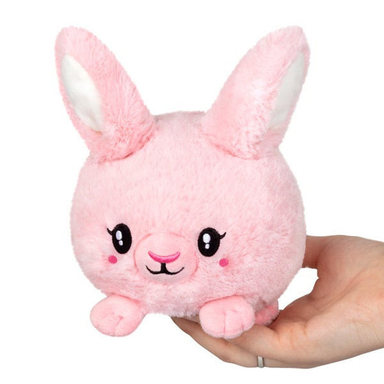 Fluffy Pink Bunny Stuffed Animal Toy Plush by Squishable Snugglemi Snackers