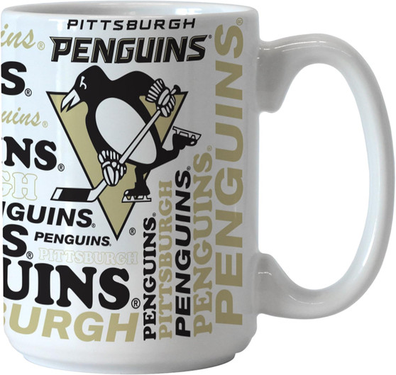 Pittsburgh Penguins 2790 NHL Team Spirit Ceramic Coffee Mug Tea Cup 15 oz