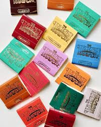 Incense Match Books Assorted Variety Scented Matches Lot of 15