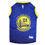 NBA Golden State Warriors Dog Jersey, Large - Tank Top Basketball Pet Jersey