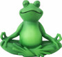 Yoga Frog 15073 Indoor Outdoor 8" H Resin Garden Statuary
