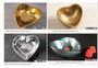 Silver Heart 4845 Serving Bowl Food Safe Aluminum 5" L