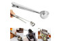 Coffee Scoop & Clip Stainless Steel 6.75" L Coffee 'Til Cocktails