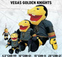 Las Vegas Golden Knights NHL Mascot Chance Plush Zipper Pull Keychain 4.5" H