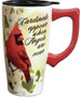 Cardinal 12579 Angels are Near Ceramic Coffee Tea Travel Mug Cup 18 oz 6.4" H