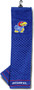 Kansas Jayhawks NCAA Embroidered Logo Towel Golf Club Cleaning Cloth 16x25"