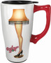 A Christmas Story 12815 Leg Lamp Ceramic Coffee Tea Travel Mug Cup 18 oz 6.4" H