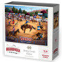 Sleepy Creek Rodeo Western Horse 210 Piece Personal Mini Jigsaw Puzzle 9 x 11" Dowdle Boardwalk