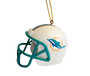 Miami Dolphins NFL 150 Logo Football 3" Helmet Ornament Resin