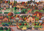 Labor Day in Bungalowville by Charles Wysocki 300 Large Piece Jigsaw Puzzle