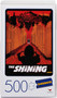 The Shining Movie Poster 500 Pc Adult Jigsaw Puzzle in Plastic Retro Blockbuster VHS Video Case 18 x 24"