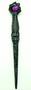 Dragon Claw Holding Pearl 3243 Wand Magic Wand Costume Prop 10" L Resin Black