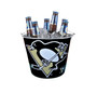 Pittsburgh Penguins NHL 5 Quart Hype Ice Bucket Drink Pail Metal Full Wrap Logo