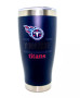 Tennessee Titans NFL 20 oz Color Logo Stainless Steel Hot Cold Tumbler