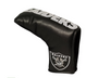 Raiders Las Vegas Oakland NFL Tour Blade Putter Golf Club Head Cover Embroidered Logo