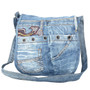 JEAN MATERIAL MESSENGER BAG