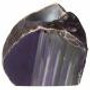 AGATE CANDLE HOLDER PURPLE