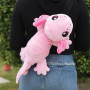 Axolotl CH83387 3D Plush Mini Sling Backpack 19" H Axolotl CH83387 3D Plush Mini Sling Backpack 19" H