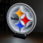 Pittsburgh Steelers NFL 3D LED Infinity Logo Light