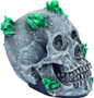 Kryptonite Skull 27783 Glow in the Dark Halloween Prop Figurine 4.8" H Latex