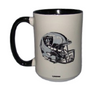 Raiders Las Vegas Oakland NFL Football Helmet Coffee Tea Cup Mug Ceramic 15 oz