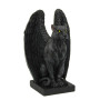 Jaguar Panther Black Cat Gargoyle Figurine Cold Cast Resin 6" H