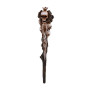 Screaming Skulls 13053 Wand Magic Wand Costume Prop 10" L Resin Brown