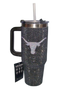 Texas Longhorns NCAA Bling Colossal 40 oz Rhinestone Handle Tumbler Black