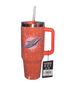 Miami Dolphins NFL Bling Colossal 40 oz Rhinestone Handle Tumbler Orange