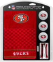 San Francisco 49ers NFL Regulation Size Golf Balls Tees Embroidered Towel Set