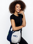 Seattle Seahawks NFL 300139 Pebble Split Hobo Purse Bag 14" L