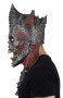 Fire King Reaper 26979 Full Head Costume Latex Mask Cosplay Adult One Size