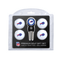 Buffalo Bills NFL (4) Regulation Size Golf Balls Divot Tool w/ Marker
