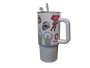 Ohio State Buckeyes NCAA Native Stainless Steel 24 oz Tumbler White