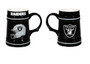 Raiders Oakland Las Vegas  NFL 24 oz Ceramic Beer Stein Cup Handle Mug