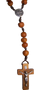 Corpus Cristi St.  Benedict Cross Medal Olive Wood Rosary Italy