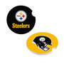 Pittsburgh Steelers NFL Ceramic Car Coaster Set 2 Pack