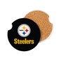 Pittsburgh Steelers NFL Ceramic Car Coaster Set 2 Pack