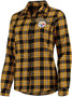 Pittsburgh Steelers NFL Women's Team Color Flannel Shirt by FOCO