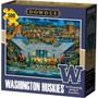 Washington Huskies NCAA Husky Stadium 500 Piece Jigsaw Puzzle 16 x 20" Dowdle Folk Art